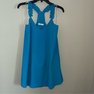 Teal Tank Dress